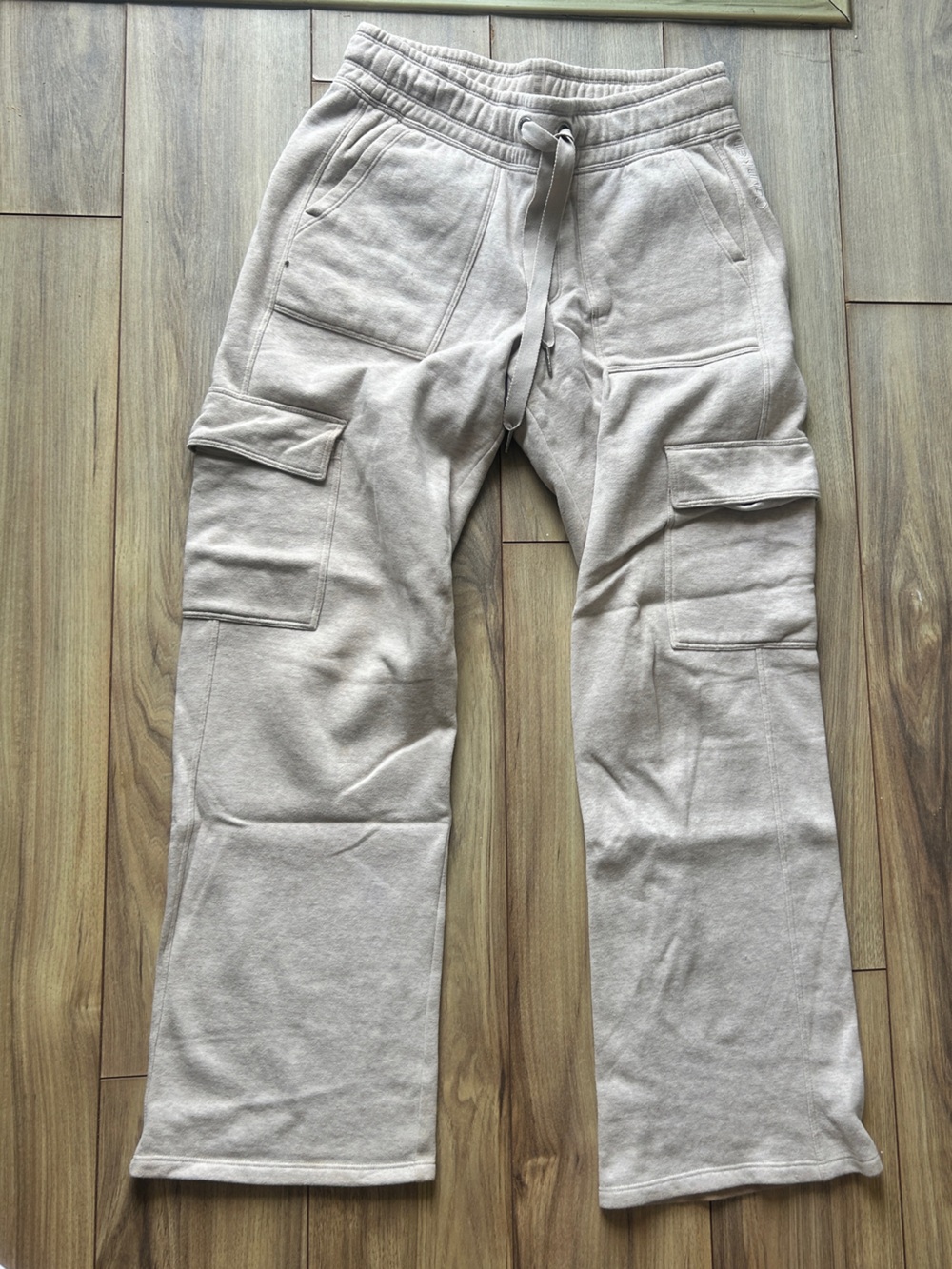 Calvin Klein Light Beige Cargo Sweatpants